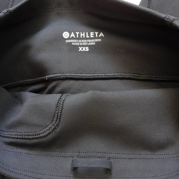 Athleta All In Crop in Black Size XXS - Picture 3 of 12